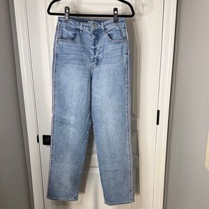 Classic Light Blue Women's Straight Leg Jeans